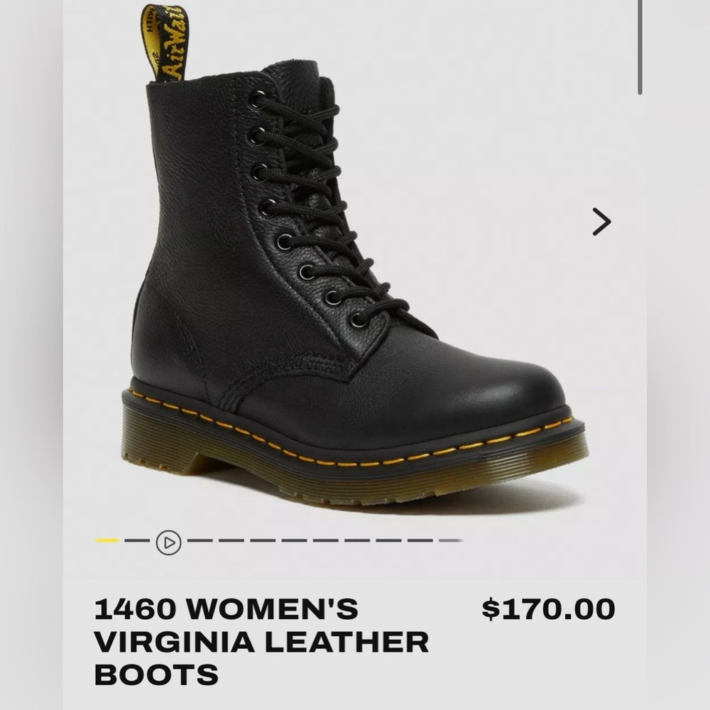 1460 WOMEN'S VIRGINIA LEATHER BOOTS